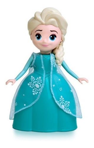 Boneca Frozen Elsa 24cm Com Falas Original Musica Do Filme